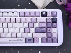 Purple Violet Theme Artisan Keycap Set - KeyArtisan