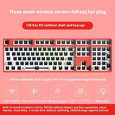 Noppoo F108 Barebones Mechanical Keyboard Kit