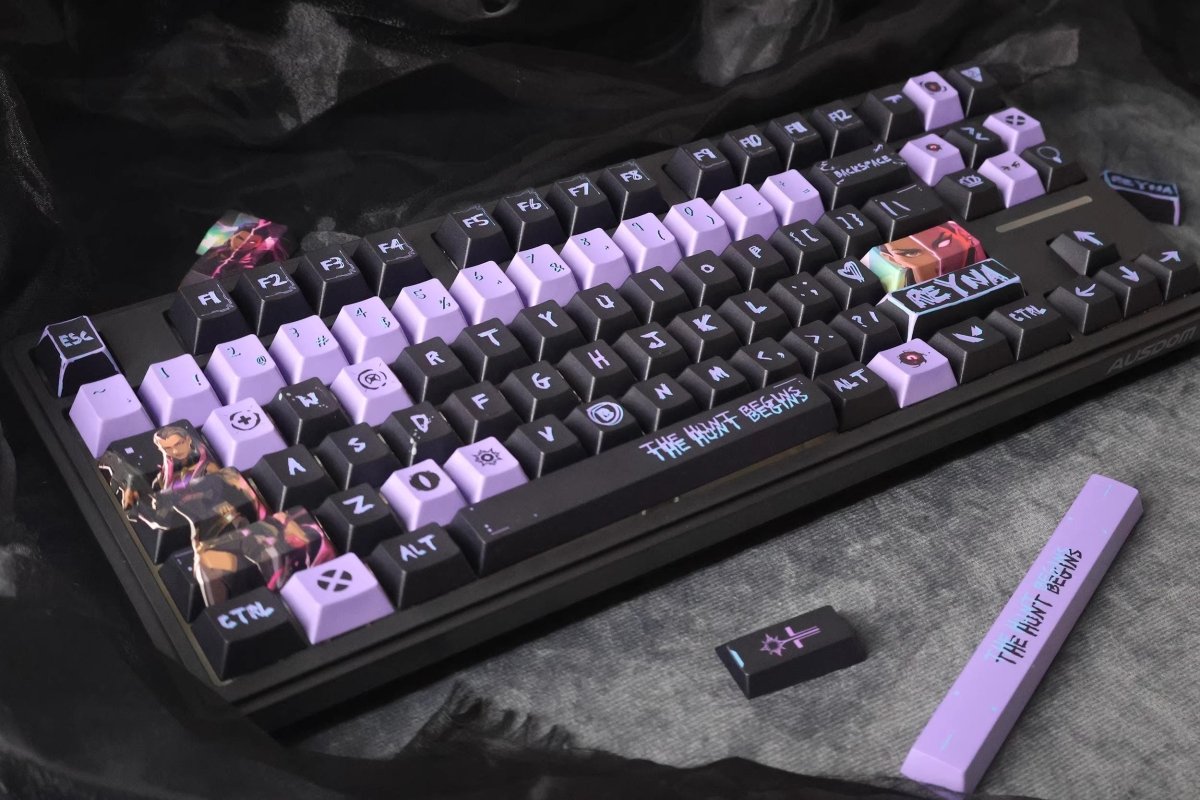 Reyna Valorant Theme Artisan Keycap Set - KeyArtisan