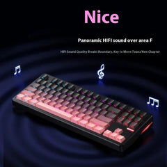 Riccks RS8 V2 Wireless Hot - Swap RGB Mechanical Keyboard - KeyArtisan