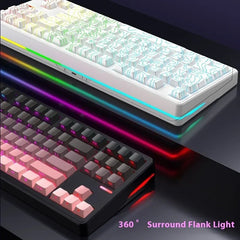 Riccks RS8 V2 Wireless Hot - Swap RGB Mechanical Keyboard - KeyArtisan