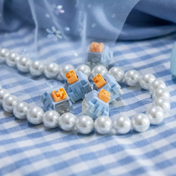 Rising Switch – Smooth Linear with Silent Pad | 37g or 55g - KeyArtisan