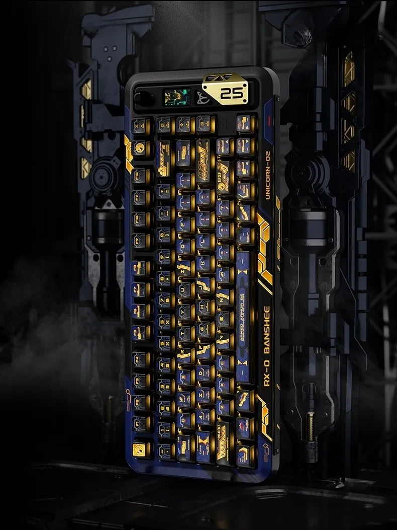 Mobile Suit Gundam: RX-0 Unicorn 02 Banshee OEM Keycap Set