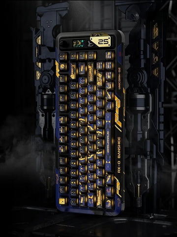 Mobile Suit Gundam: RX-0 Unicorn 02 Banshee OEM Keycap Set