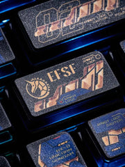 Mobile Suit Gundam: RX-0 Unicorn 02 Banshee OEM Keycap Set