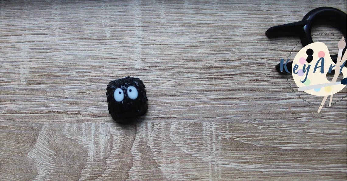 Soot Sprite Theme Resin Keycap - KeyArtisan