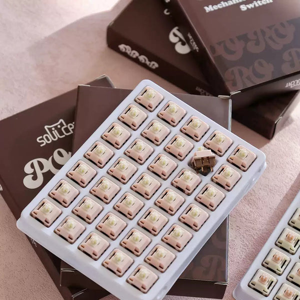 SOULCAT PORO Pink Linear Switch - KeyArtisan