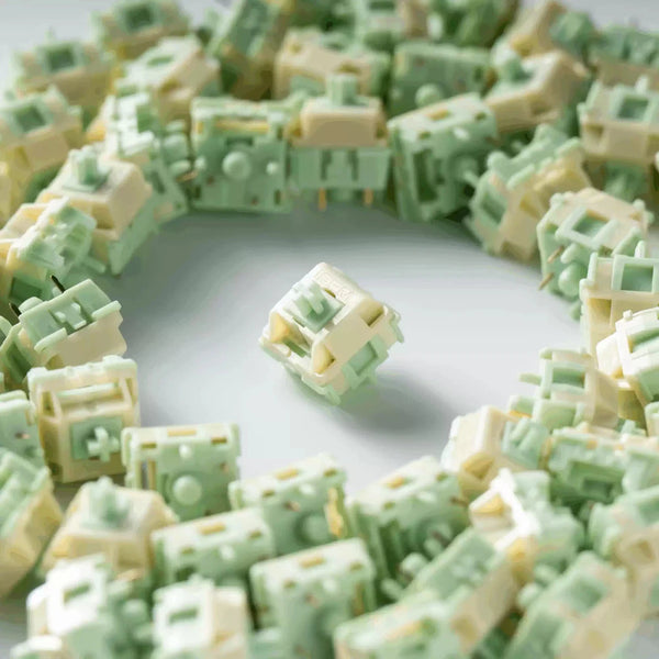 SOULCAT × SPM Green Apple Linear Switch - KeyArtisan