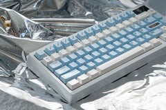 Space Station - Themed Blue Artisan Keycap Set - KeyArtisan
