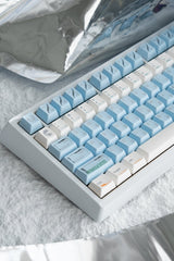 Space Station - Themed Blue Artisan Keycap Set - KeyArtisan
