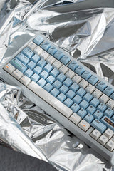 Space Station - Themed Blue Artisan Keycap Set - KeyArtisan