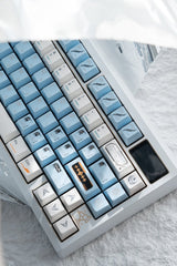 Space Station - Themed Blue Artisan Keycap Set - KeyArtisan
