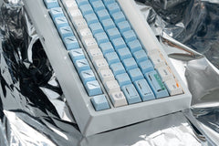 Space Station - Themed Blue Artisan Keycap Set - KeyArtisan