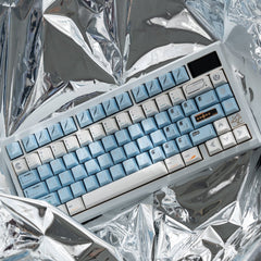 Space Station - Themed Blue Artisan Keycap Set - KeyArtisan