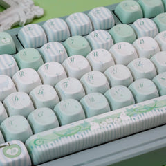 Spring Bunny Orchard Theme Keycap Set - KeyArtisan