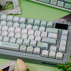 Spring Bunny Orchard Theme Keycap Set - KeyArtisan
