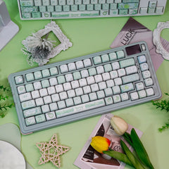 Spring Bunny Orchard Theme Keycap Set - KeyArtisan