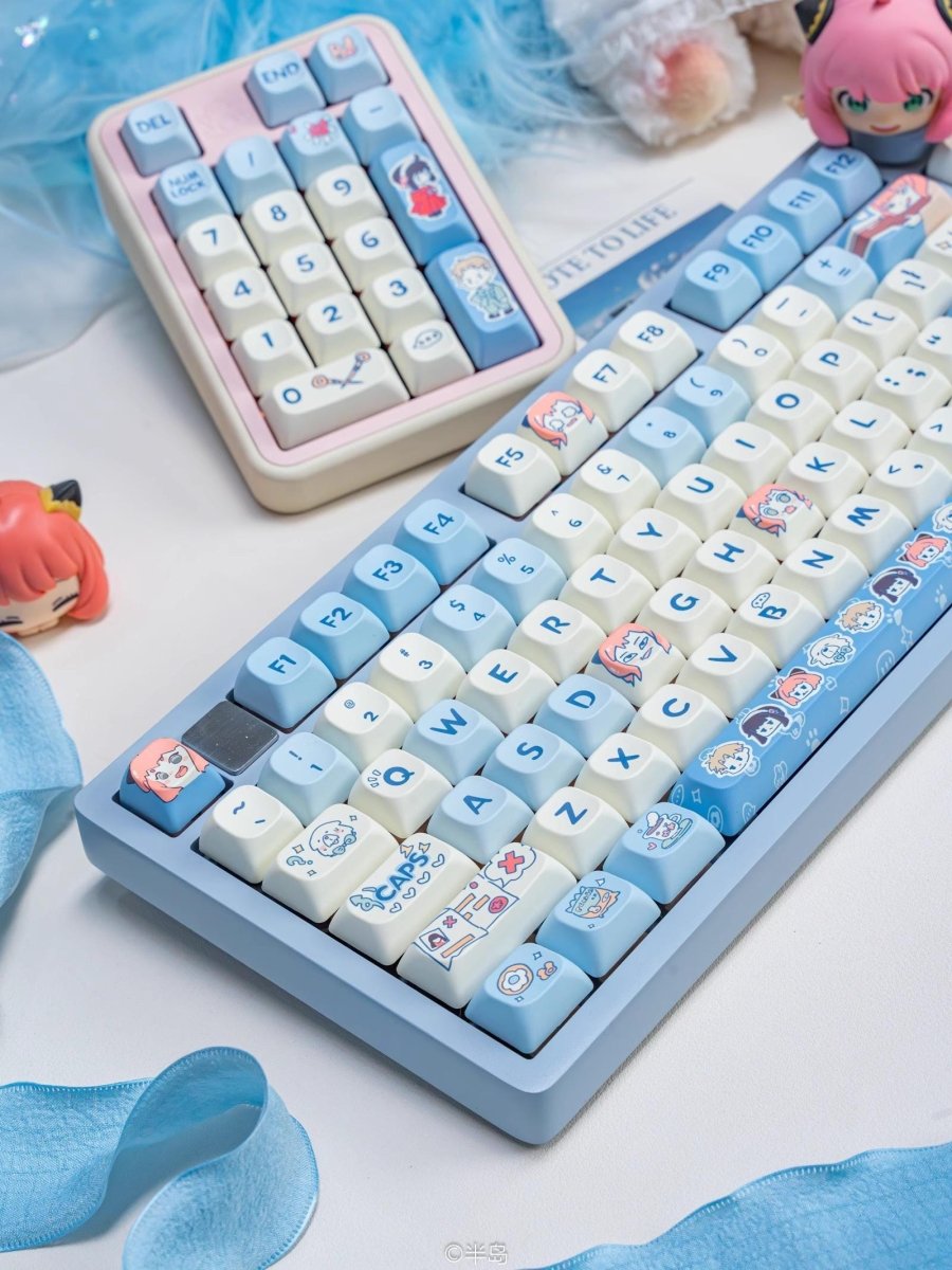 Spy X Family Theme Keycap Set - KeyArtisan