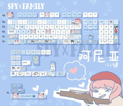 Spy X Family Theme Keycap Set - KeyArtisan