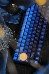 Starry Night Corridor - Themed Gradient Keycap Set - KeyArtisan