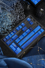 Starry Night Corridor - Themed Gradient Keycap Set - KeyArtisan