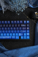 Starry Night Corridor - Themed Gradient Keycap Set - KeyArtisan