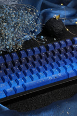 Starry Night Corridor - Themed Gradient Keycap Set - KeyArtisan