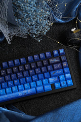 Starry Night Corridor - Themed Gradient Keycap Set - KeyArtisan