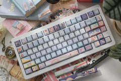 Storybook Pastel Magic Artisan Keycap Set - KeyArtisan