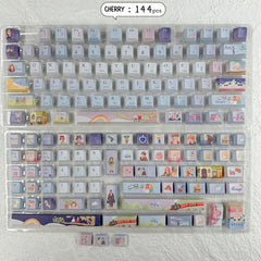 Storybook Pastel Magic Artisan Keycap Set - KeyArtisan