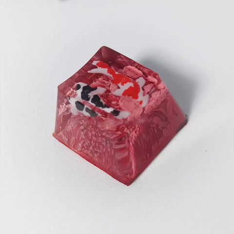 Zen Pond Theme Artisan Resin Keycap