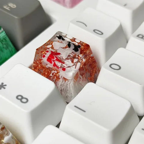 Zen Pond Theme Artisan Resin Keycap