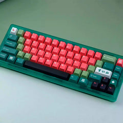 Suika Watermelon Theme Keycap Set - KeyArtisan® - KeyArtisan
