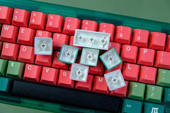 Suika Watermelon Theme Keycap Set - KeyArtisan® - KeyArtisan