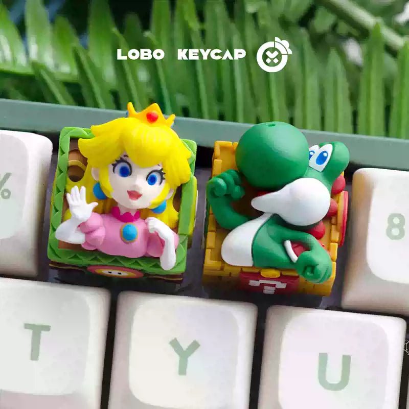 Super Mario Bros. Layered Resin Artisan Keycap - KeyArtisan