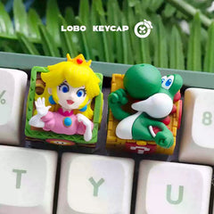 Super Mario Bros. Layered Resin Artisan Keycap - KeyArtisan