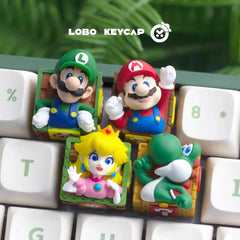 Super Mario Bros. Layered Resin Artisan Keycap - KeyArtisan