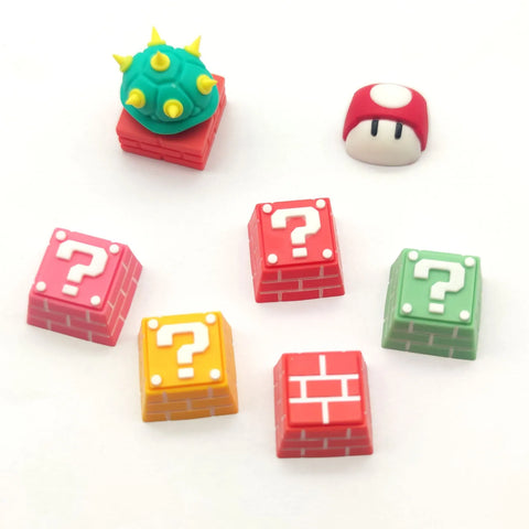 Super Mario: Question Mark Block 2.0 Keycaps