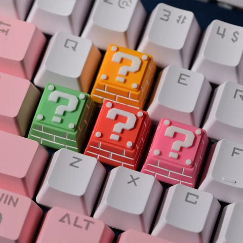 Super Mario: Question Mark Block 2.0 Keycaps
