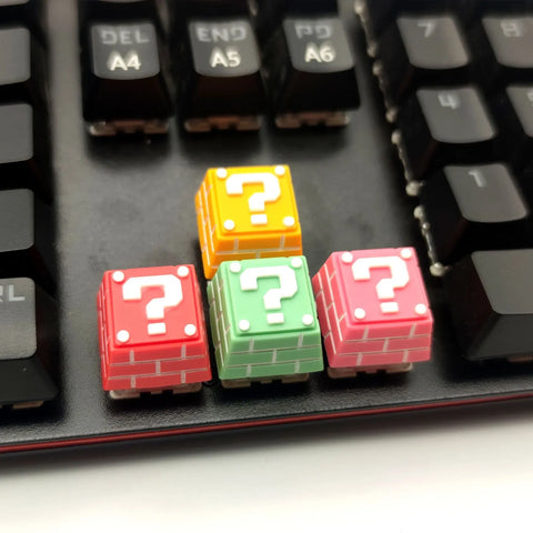 Super Mario: Question Mark Block 2.0 Keycaps