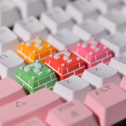 Super Mario: Question Mark Block 2.0 Keycaps