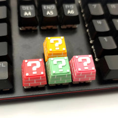 Super Mario: Question Mark Block Keycaps - KeyArtisan
