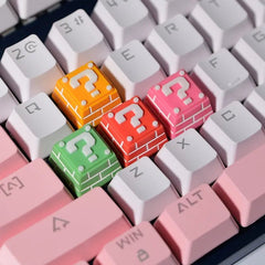 Super Mario: Question Mark Block Keycaps - KeyArtisan