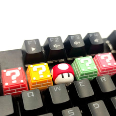 Super Mario: Question Mark Block Keycaps - KeyArtisan