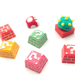 Super Mario: Question Mark Block Keycaps - KeyArtisan
