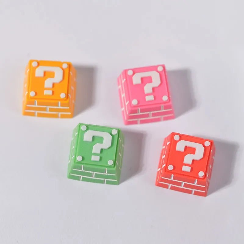Super Mario: Question Mark Block Keycaps - KeyArtisan