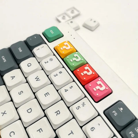 Super Mario: Question Mark Block Low Shaft Keycaps