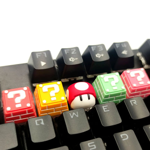 Super Mario: Question Mark Block 2.0 Keycaps