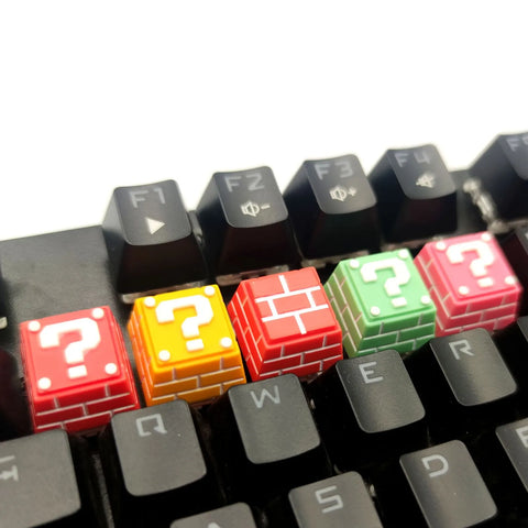 Super Mario: Question Mark Block 2.0 Keycaps