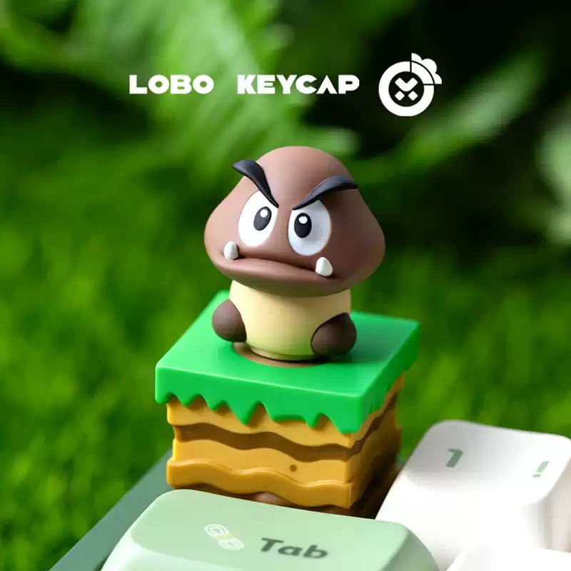 Super Mario Rotating Artisan Resin Keycap - KeyArtisan